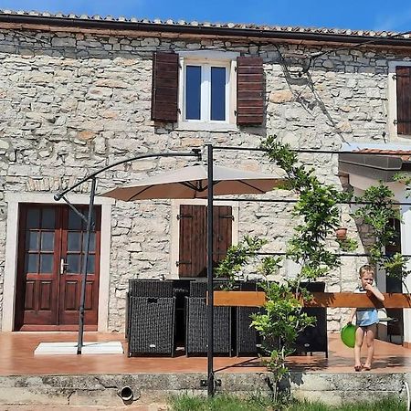 Holiday Home For 8 People, Pool + Sea View Vilanija Exteriér fotografie
